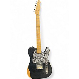 Used Fender BRAD PAISLEY ESQUIRE BLACK SPARKLE Solid Body Electric Guitar