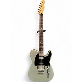 Used Fender Blacktop Baritone Telecaster Ghost Silver Solid Body Electric Guitar