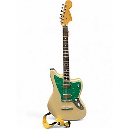 Used Fender Blacktop Jaguar HH Blizzard Pearl Solid Body Electric Guitar