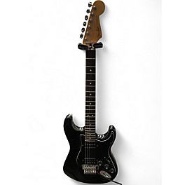 Used Fender Blacktop™ Strat® HH Floyd Rose Black Solid Body Electric Guitar