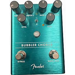 Used Fender Bubbler Chorus Effect Pedal