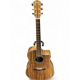 Used Fender CD220 ALL ZEB Natural Acoustic Guitar