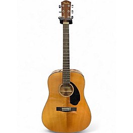 Used Fender CD60 Dreadnought Natural Acoustic Guitar