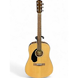 Used Fender CD60S Natural Acoustic Guitar
