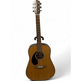 Used Fender CD60s Dreadnought Natural Acoustic Guitar