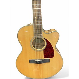 Used Fender CJ290SCE12 Jumbo Natural 12 String Acoustic Electric Guitar