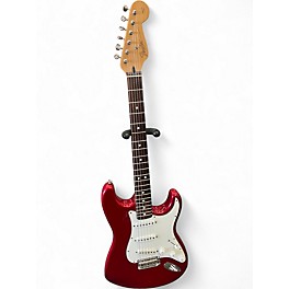 Used Fender California Series Stratocaster Candy Apple Red Solid Body Electric Guitar