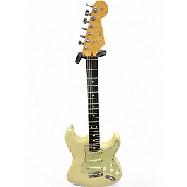 Used Fender California Series Stratocaster Olympic White Solid Body Electric Guitar