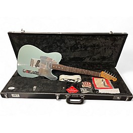 Used Fender Chrissie Hynde Signature Telecaster Ice Blue Metallic Solid Body Electric Guitar