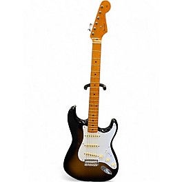 Used Fender Classic Series 1950S Stratocaster 2 Tone Sunburst Solid Body Electric Guitar