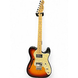 Used Fender Classic Series '72 Telecaster Thinline 3 Color Sunburst Hollow Body Electric Guitar