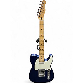 Used Fender DELUXE PLAYER II TELE Blue Solid Body Electric Guitar