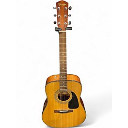 Used Fender DG8S Natural Acoustic Guitar