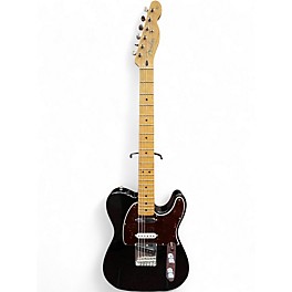 Used Fender Deluxe Nashville Telecaster Black Solid Body Electric Guitar