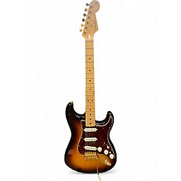 Used Fender Deluxe Player Stratocaster Tobacco Burst Solid Body Electric Guitar