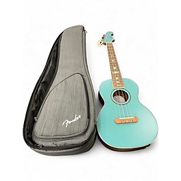 Used Fender Dhani Harrison Ukelele Turqoise Ukulele