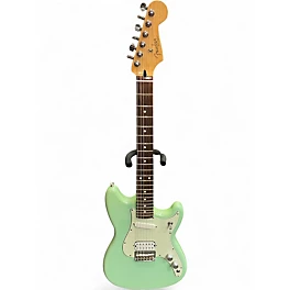 Used Fender Duo Sonic HS Seafoam Pearl Solid Body Electric Guitar