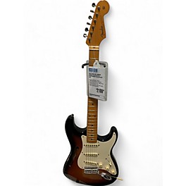 Used Fender Eric Johnson Thinline Stratocaster 2 Color Sunburst Hollow Body Electric Guitar