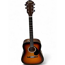Used Fender FA-125 2 Color Sunburst Acoustic Guitar