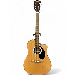 Used Fender FA125CE Natural Acoustic Electric Guitar