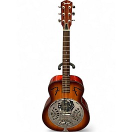Used Fender FR50 Sunburst Resonator Guitar