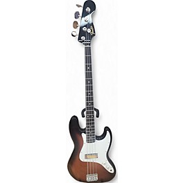 Used Fender Fender Fender Gold Foil Jazz Bass 2 Color Sunburst Electric Bass Guitar