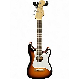 Used Fender Fullerton Strat Ukelele Sunburst Ukulele