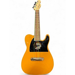 Used Fender Fullerton Tele Uke Butterscotch Blonde Ukulele