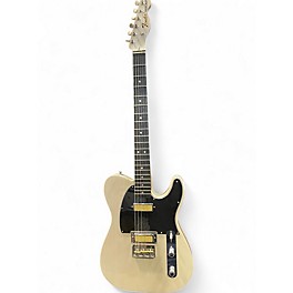 Used Fender Gold Foil Telecaster White Blonde Solid Body Electric Guitar