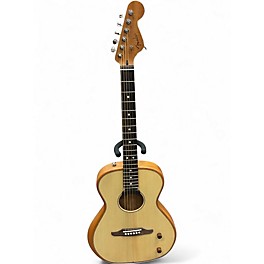 Used Fender HIGHWAY SERIES PARLOR Natural Acoustic Electric Guitar