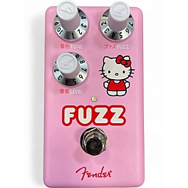 Used Fender Hello Kitty Fuzz Effect Pedal