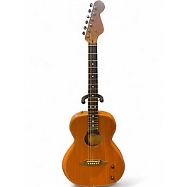 Used Fender Highway Parlor Mahogany Acoustic Electric Guitar