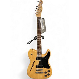 Used Fender JA90 Jim Adkins Thinline Telecaster Natural Hollow Body Electric Guitar