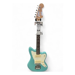Used Fender JAZZMASTER PLAYER II AQUA Solid Body Electric Guitar
