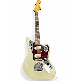 Used Fender Jaguar HH Alpine White Solid Body Electric Guitar