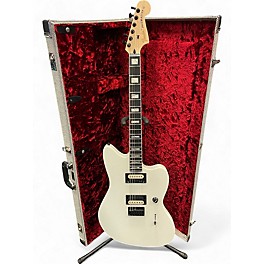 Used Fender Jim Root Signature Jazzmaster White Solid Body Electric Guitar