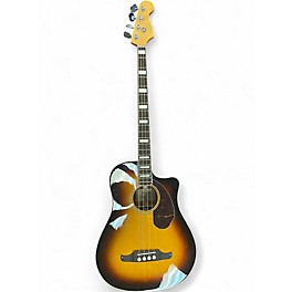 Used Fender Kingman Jumbo SCE 3 Tone Sunburst Acoustic Electric Guitar
