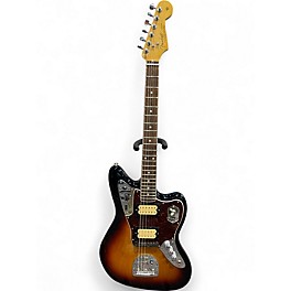 Used Fender Kurt Cobain Signature Jaguar 3 Tone Sunburst Solid Body Electric Guitar