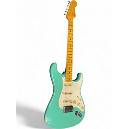 Used Fender LTD 56 STRATOCASTER RELIC Seafoam Green Solid Body Electric Guitar