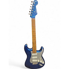 Used Fender LTD H.E.R. STRAT Blue Marlin Solid Body Electric Guitar