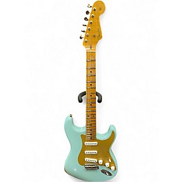 Used Fender Limited '54 Stratocaster Relic Custom Shop SFA Daphne Blue Solid Body Electric Guitar