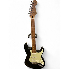 Used Fender Limited Edition Player Stratocaster Black Solid Body Electric Guitar
