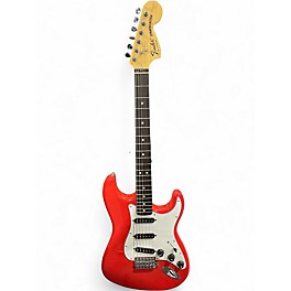 Used Fender MIJ INTERNATIONAL SERIES STRATOCASTER Fiesta Red Solid Body Electric Guitar