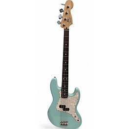 Used Fender Mark Hoppus Signature Jazz Bass Daphne Blue Electric Bass Guitar