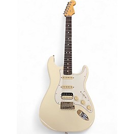Used Fender Mod Shop Stratocaster Olympic White Solid Body Electric Guitar
