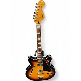 Used Fender Modern Player Coronado II 3 Color Sunburst Hollow Body Electric Guitar