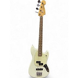 Used Fender Mustang Bass Sonic Blue Electric Bass Guitar