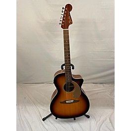 Used Fender Used Fender Newporter Player 3 Color Sunburst Acoustic Electric Guitar