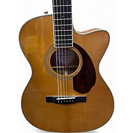 Used Fender Paramount PM-3 Natural Acoustic Electric Guitar