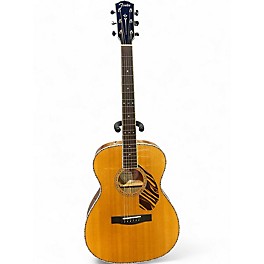 Used Fender Paramount PO-220E Natural Acoustic Electric Guitar
